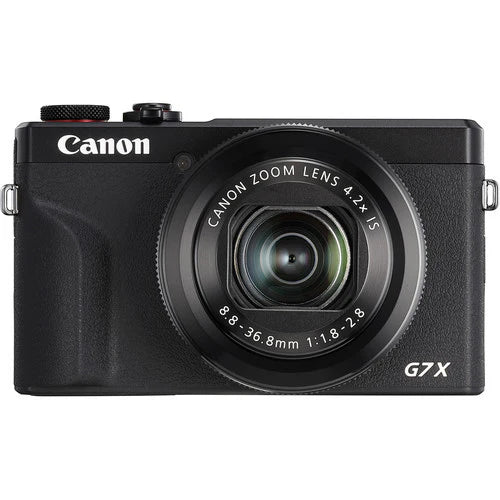 Canon PowerShot G7 X Mark III Digital Camera – Black | 20.1MP 4K UHD Vlogging Camera | Wi-Fi, Bluetooth, Live Streaming