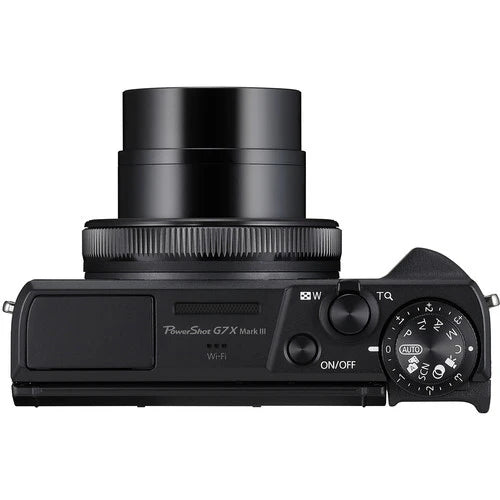 Canon PowerShot G7 X Mark III Digital Camera – Black | 20.1MP 4K UHD Vlogging Camera | Wi-Fi, Bluetooth, Live Streaming