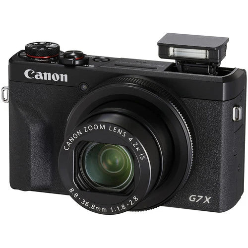 Canon PowerShot G7 X Mark III Digital Camera – Black | 20.1MP 4K UHD Vlogging Camera | Wi-Fi, Bluetooth, Live Streaming